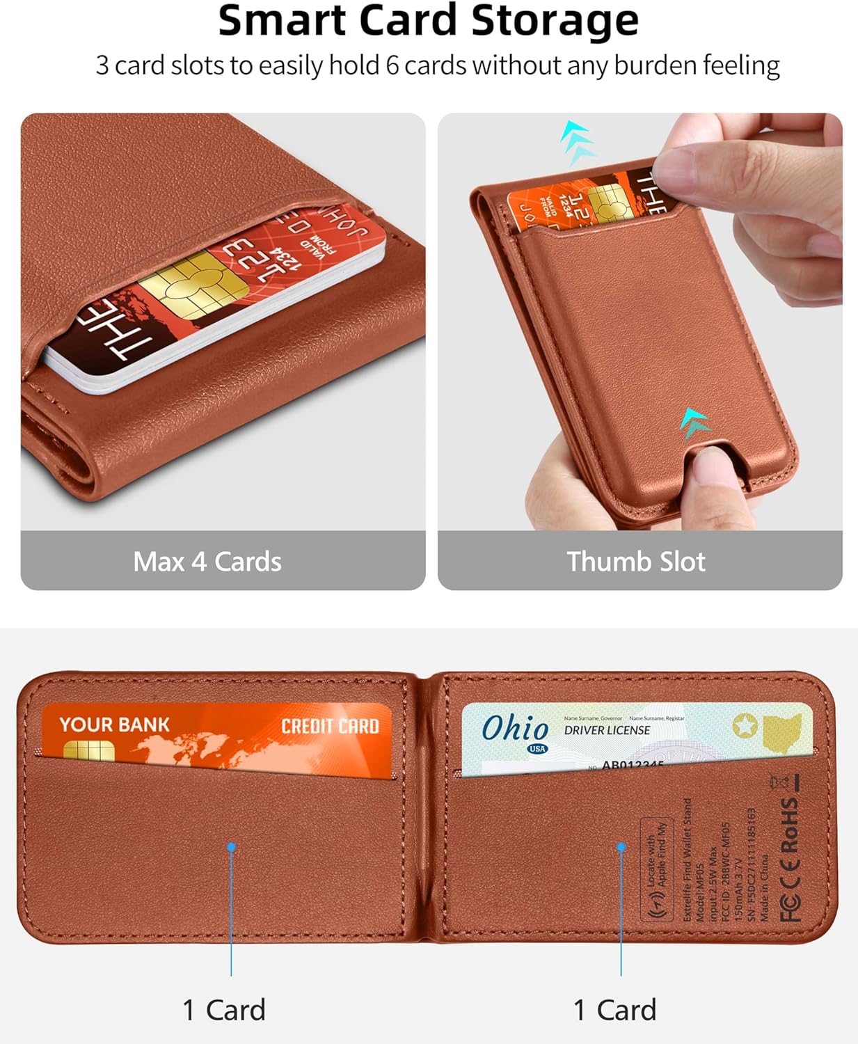 Soporte Mag case Porta Tarjeta